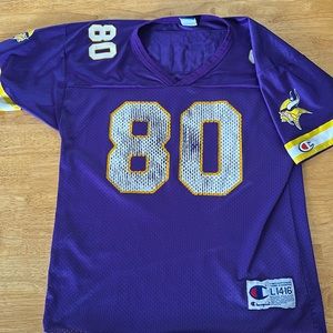 Vikings Jersey Chris Carter 80